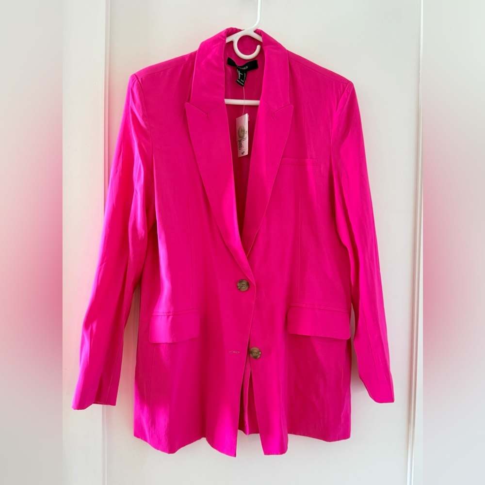 Forever 21 Bright Pink Blazer